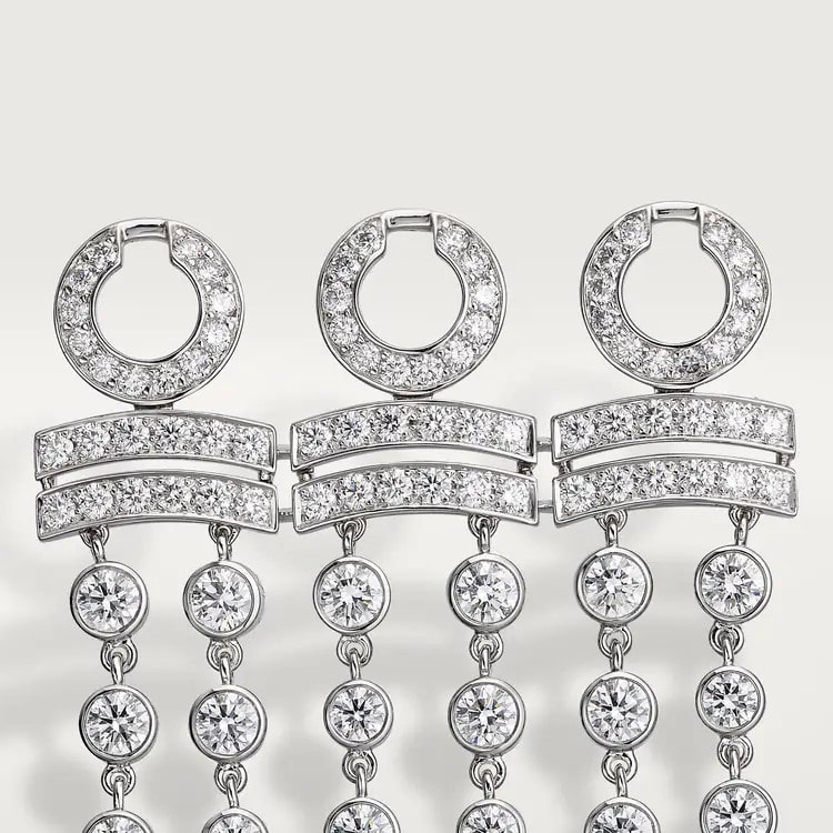 FLEUR DE CARTIER BRACELET white gold 342 brilliant-cut diamonds