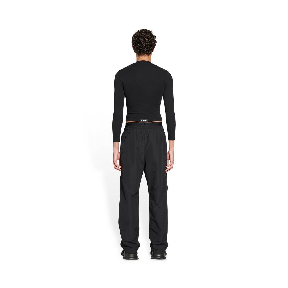 3B SPORTS ICON SMALL FIT TRACKSUIT PANTS FOR MEN IN BLACK