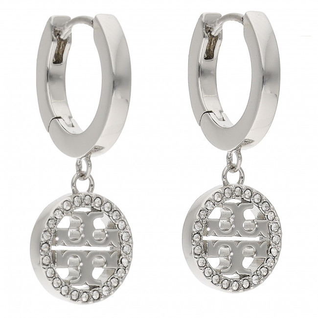 23SS MILLER PAVE HOOP EARRING