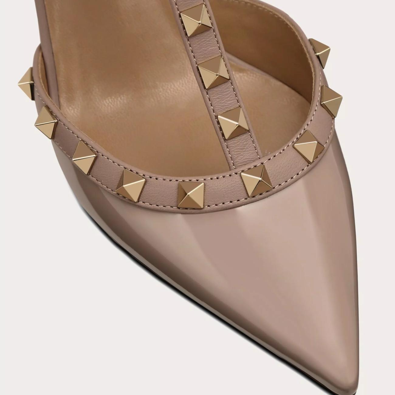 ROCKSTUD CAGE PUMPS 65MM