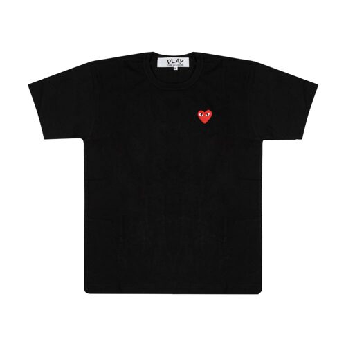 Red Heart Wappen Short Sleeve Tee BLACK