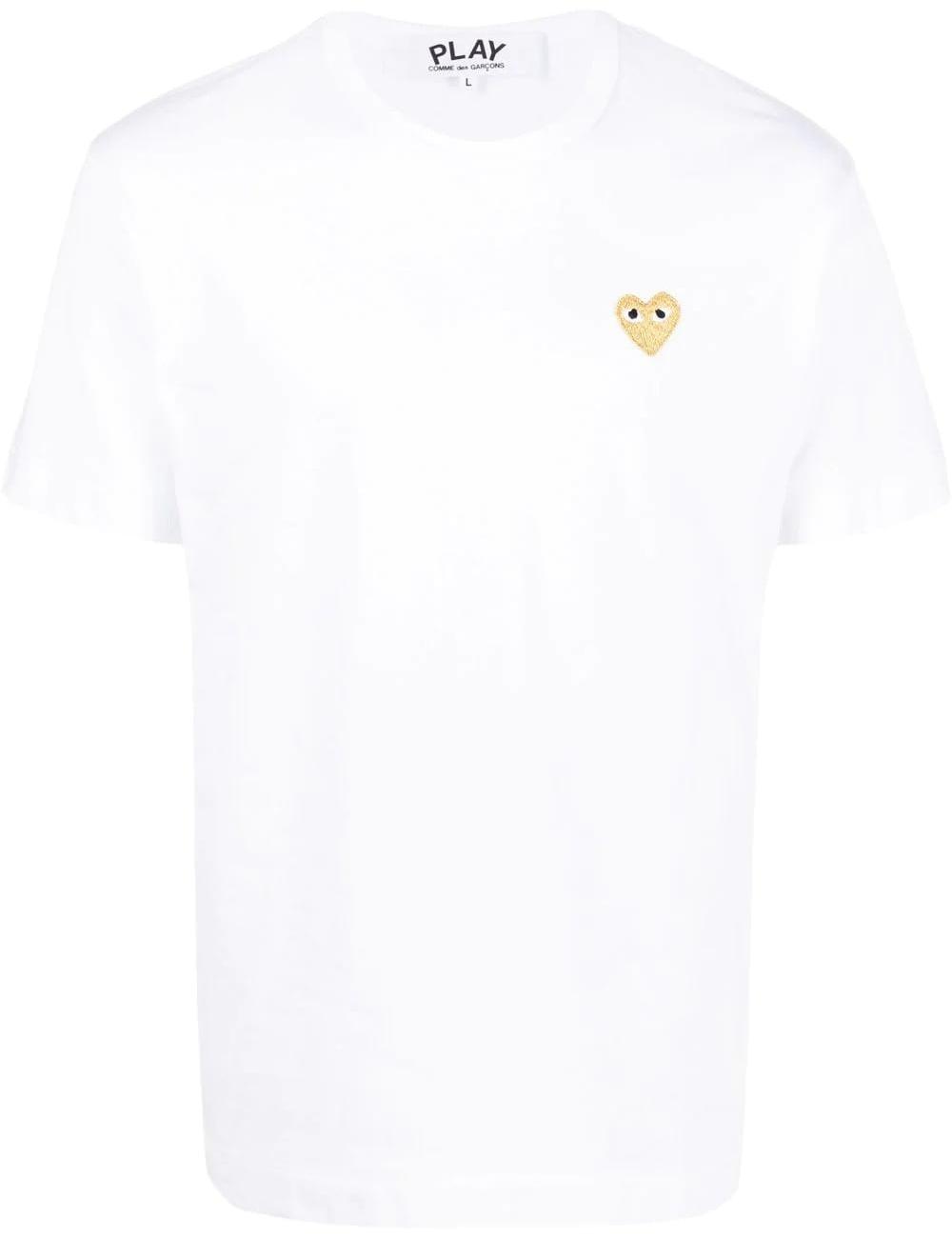 Gold Heart Wappen Short Sleeve Tee