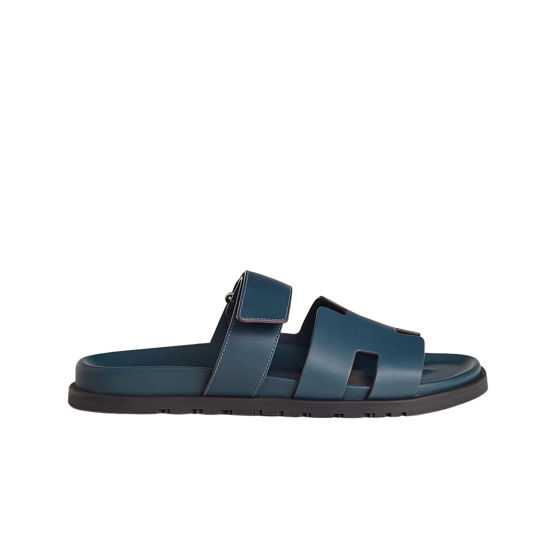 Hermes Chypre Sandal Calfskin & Bleu Celeste Bordeaux