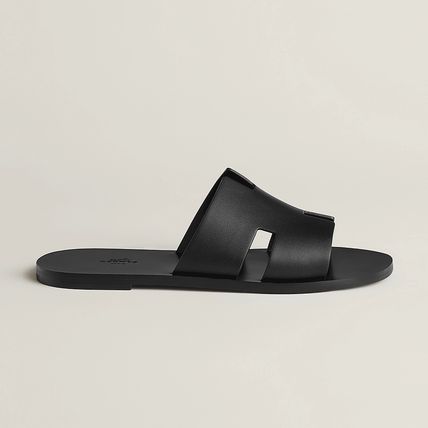 Hermes Izmir Sandal Calfskin & Noir