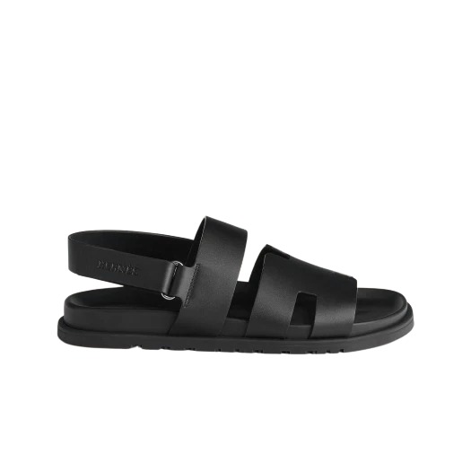 Hermes Genius Sandal Calfskin & Noir