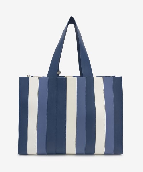 Public peralepipedo pudding cross-body bag - Blue