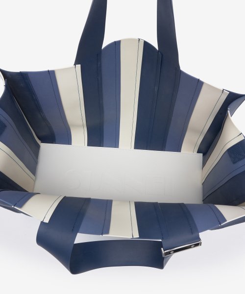 Public peralepipedo pudding cross-body bag - Blue