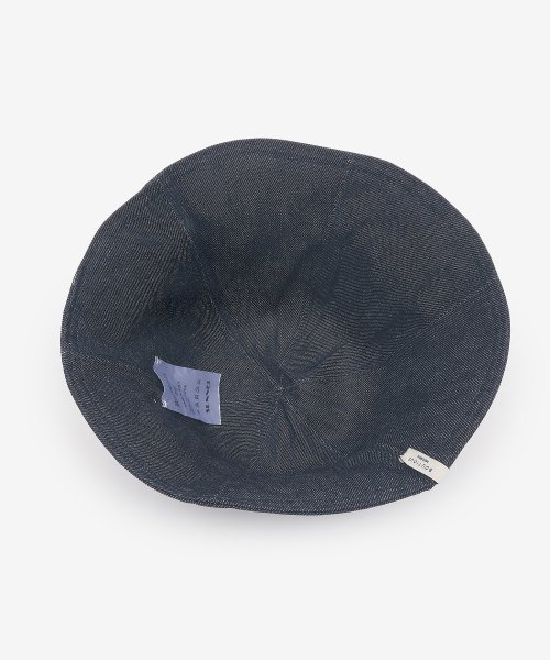 Common 6 Panel Bucket Hat - Denim:Dark navy
