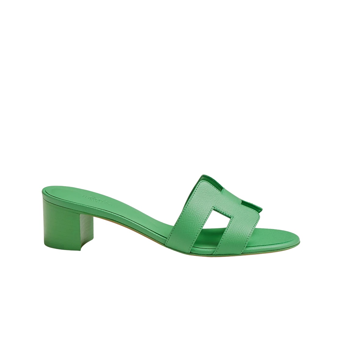 Hermes Oasis Sandal Epsom & Vert Pomme