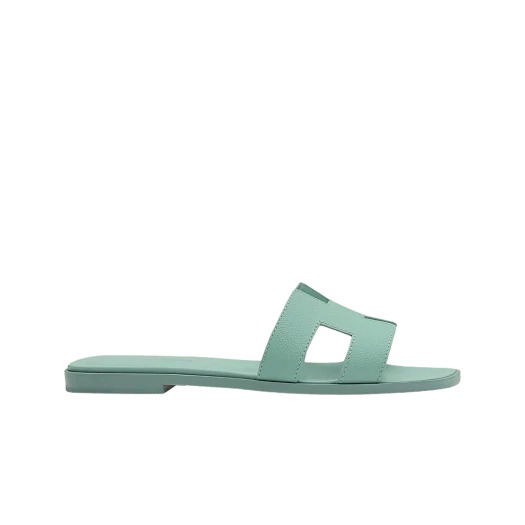 Hermes Oran Sandal Epsom & Vert Embrun