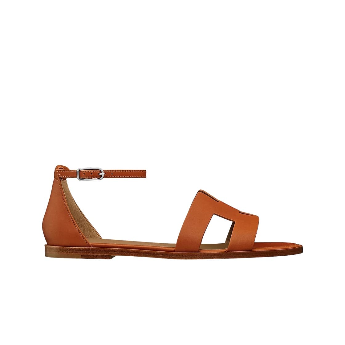  Hermes Santorini Sandal Calfskin & Naturel