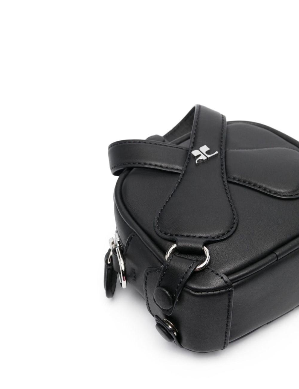 twisted-strap logo tote bag