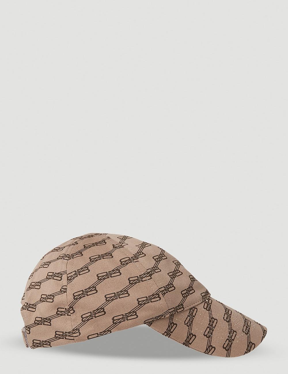 Balenciaga BB Monogram Cap Beige