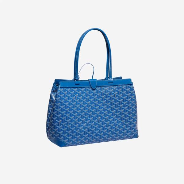 Goyard Bellechasse Biaude Navy Blue PM Tote Bag