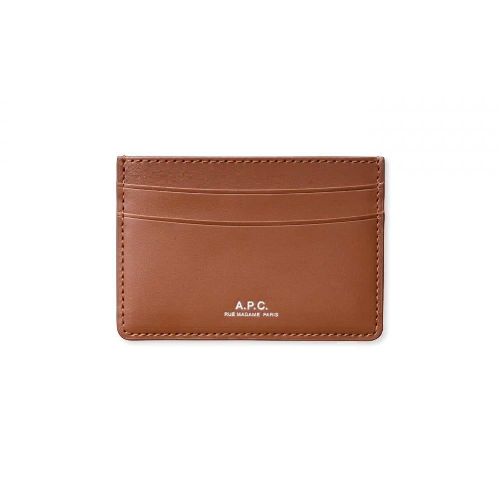23SS Porte-Cartes (logo card wallet) Brown