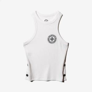 Women Mother's Worry Tank Top White