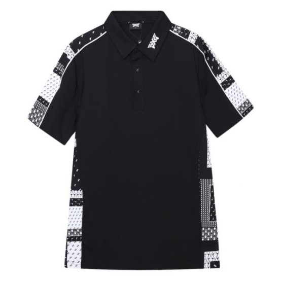 additional production Athletic Fit S/S Handkerchief Paneled Polo