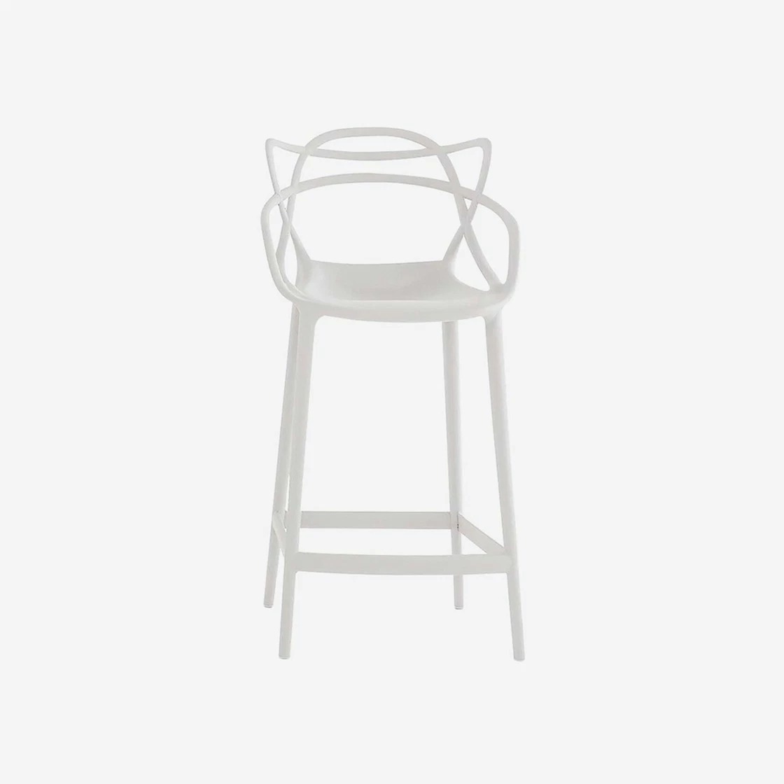 Kartell Masters Bar Stool 65cm White  