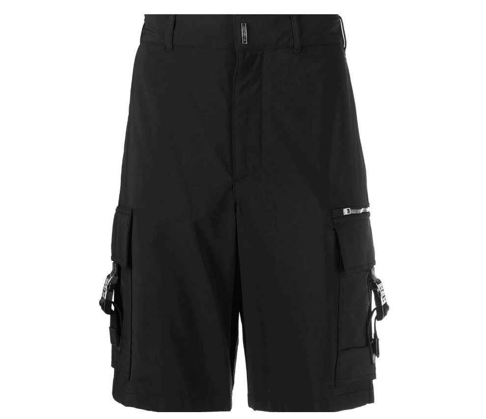 4G buckle cargo shorts