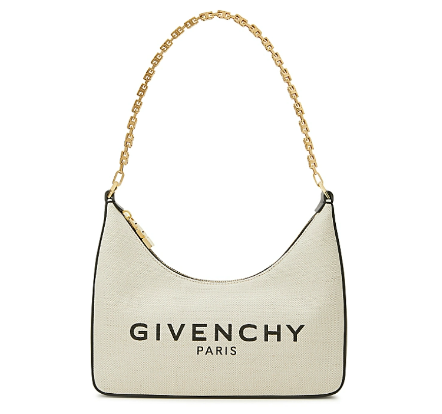 Givenchy Moon Cutout Chain Canvas Bag Small