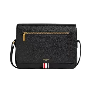 TONAL STRAP LEATHER REPORTER BAG