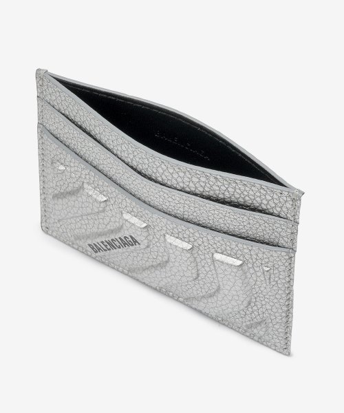 Common Metalized Car Card Holder - Silver 