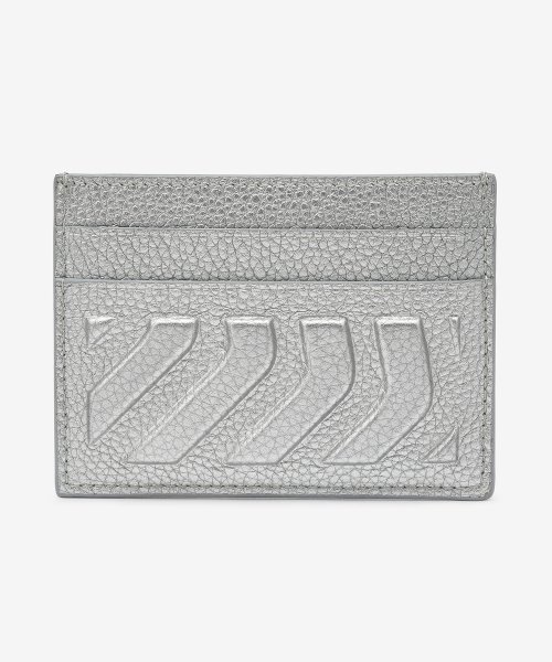 Common Metalized Car Card Holder - Silver 