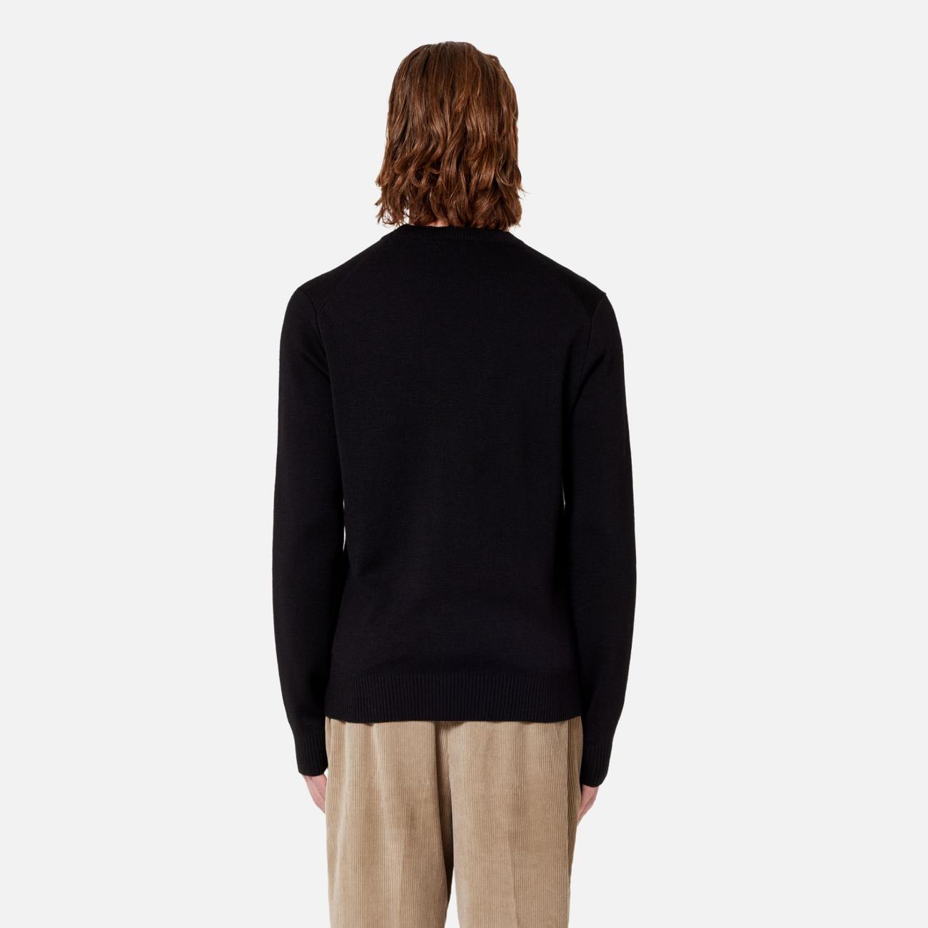 Ami De Cœur Crewneck Sweater - black 