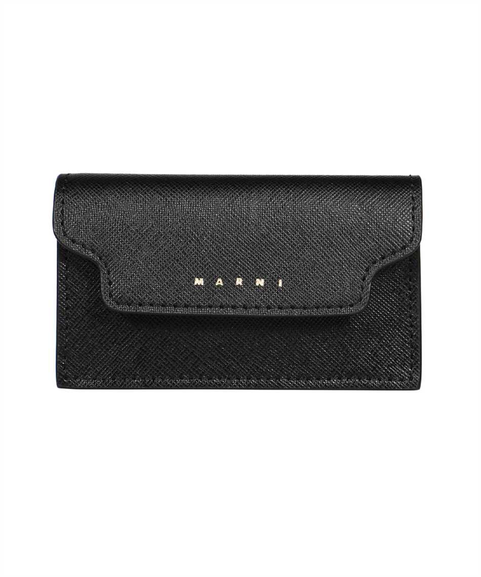 Saffiano trunk card case