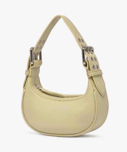 Women's Mini Soho Flat Grain Leather Tote - Olive