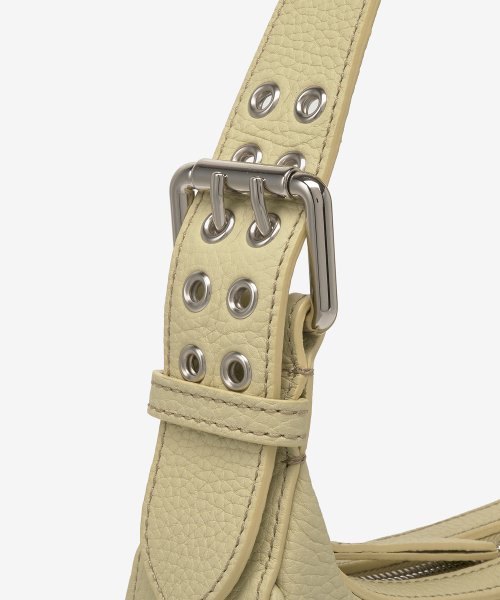 Women's Mini Soho Flat Grain Leather Tote - Olive