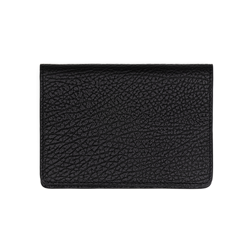 Maison Margiela Stitch Logo Black Passport Wallet