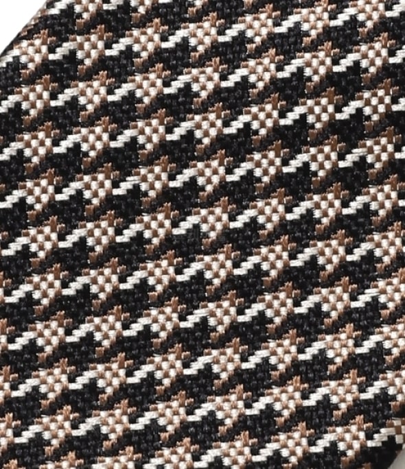 23FW pattern silk tie free