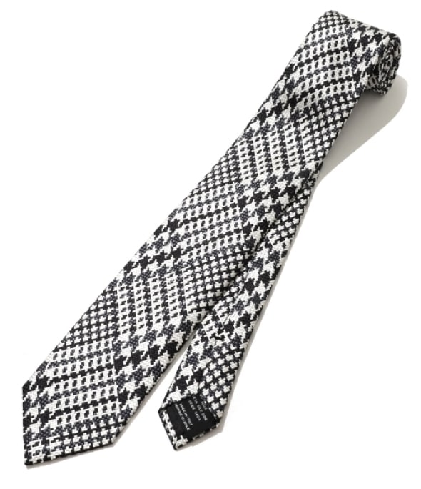 pattern silk tie tom ford