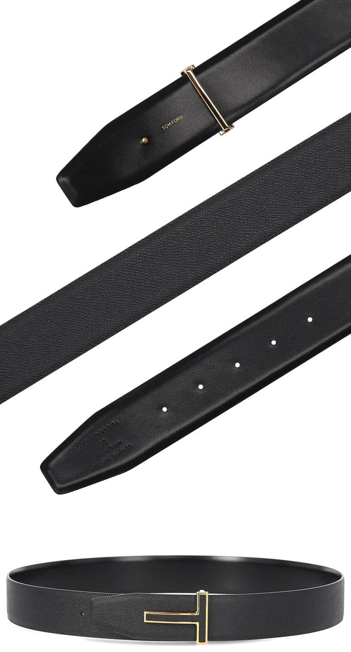 Tom Ford T-buckle belt 40mm