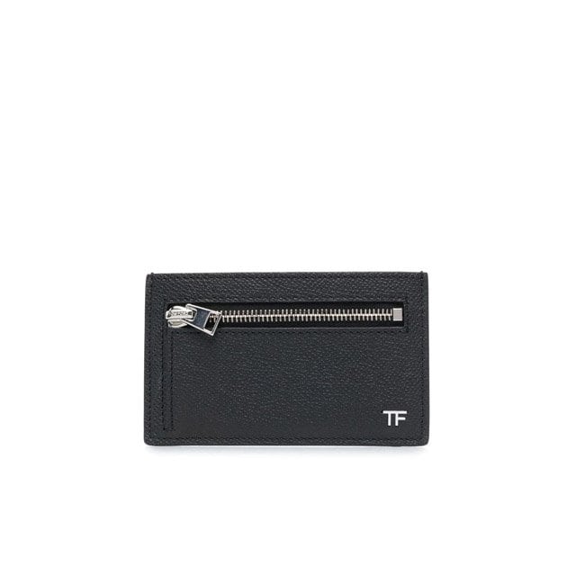leather money clip card holder