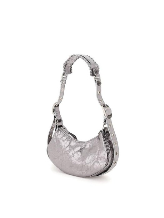 Le Cagol XS shoulder bag silver
