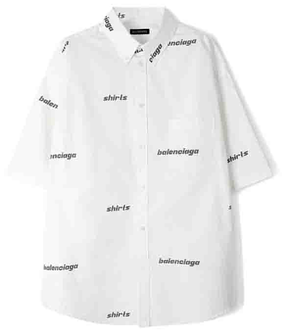 all-over logo short sleeve shirt