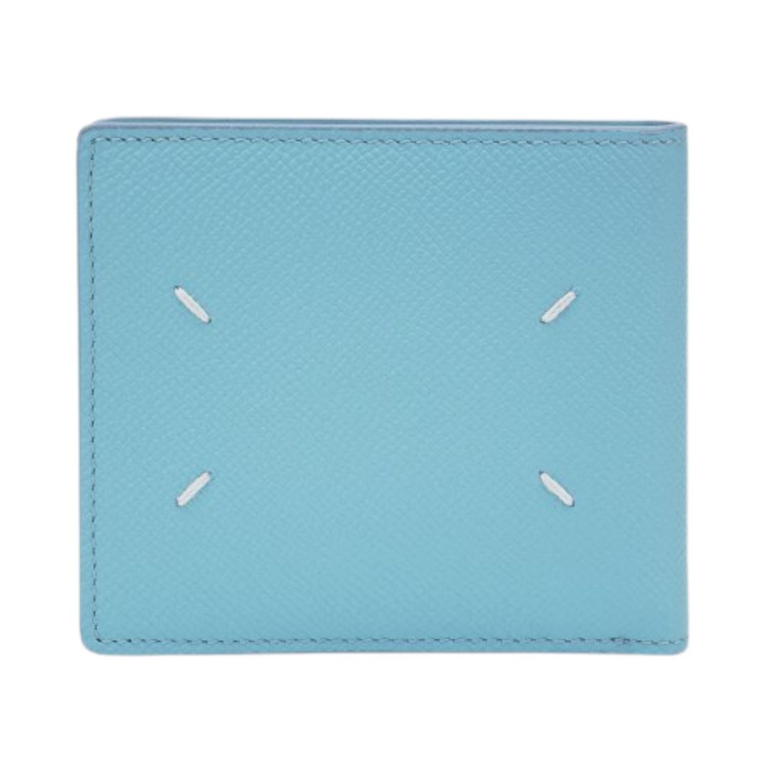 Men's 4 Stitch Bifold Wallet - Blu