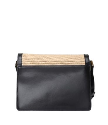 Raffia trunk bag medium