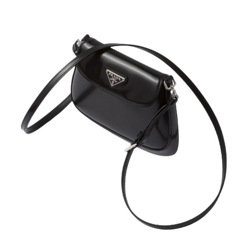  Prada Cleo brushed leather mini bag