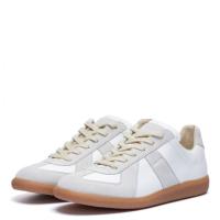 (W) Maison Margiela Calfskin Replica Sneakers White