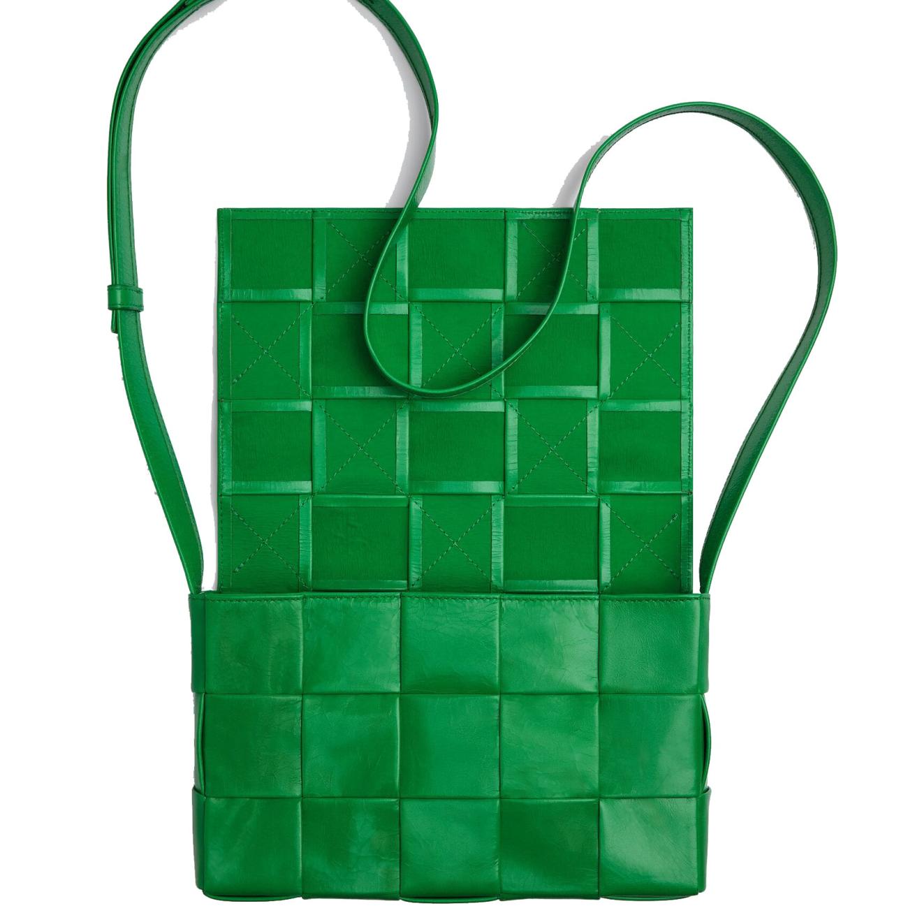 Bottega Veneta Leather Cassette Parakeet