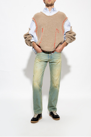 Maison Margiela Calfskin Replica Sneakers Black