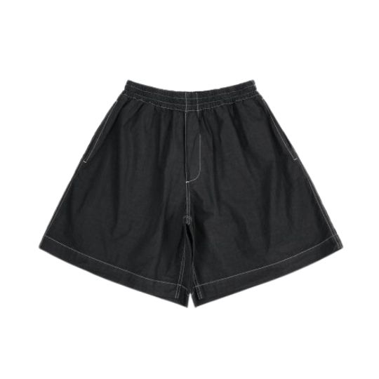 Men's Elastic Shorts - Dark Blue