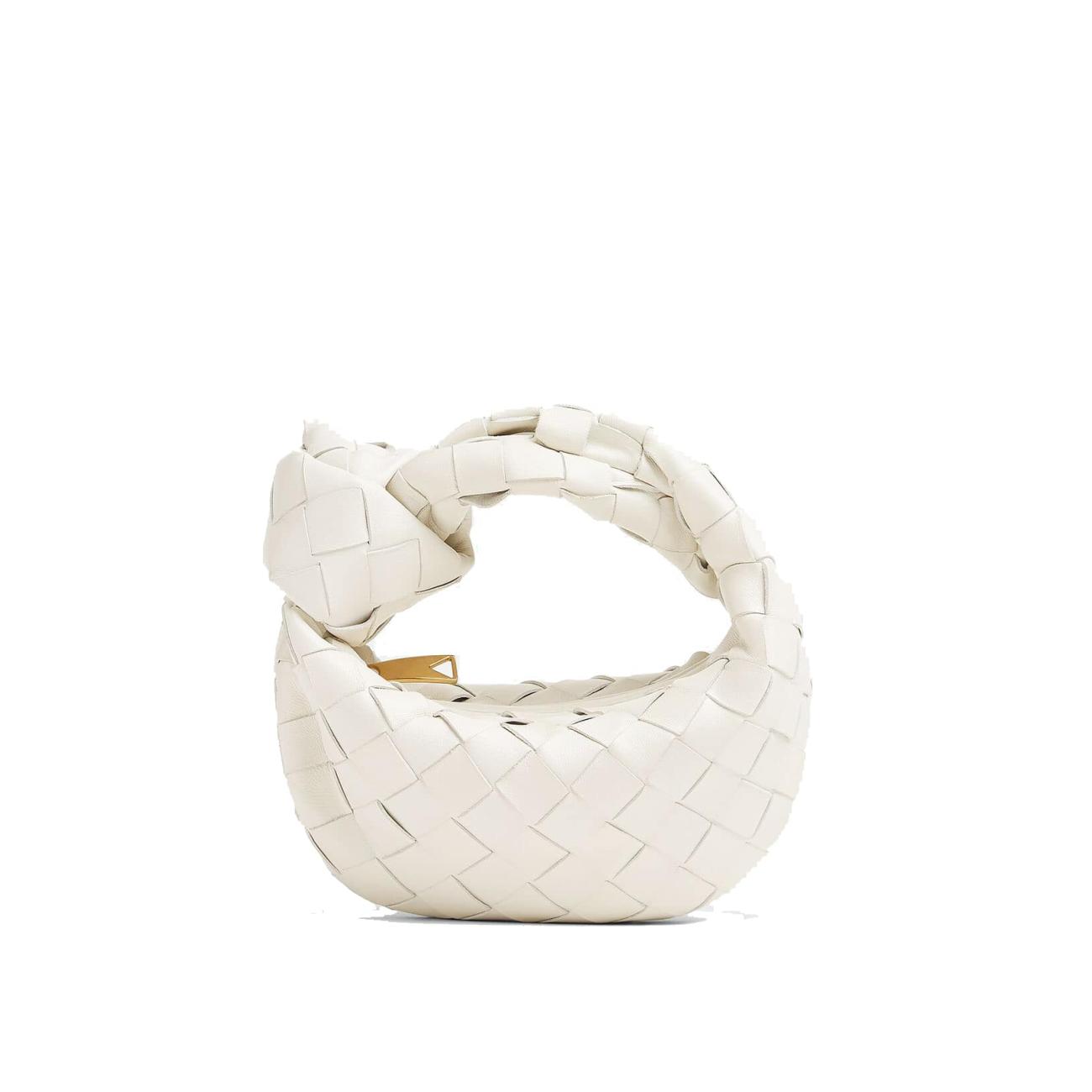 Bottega Veneta Candy Leather Jodie Chalk