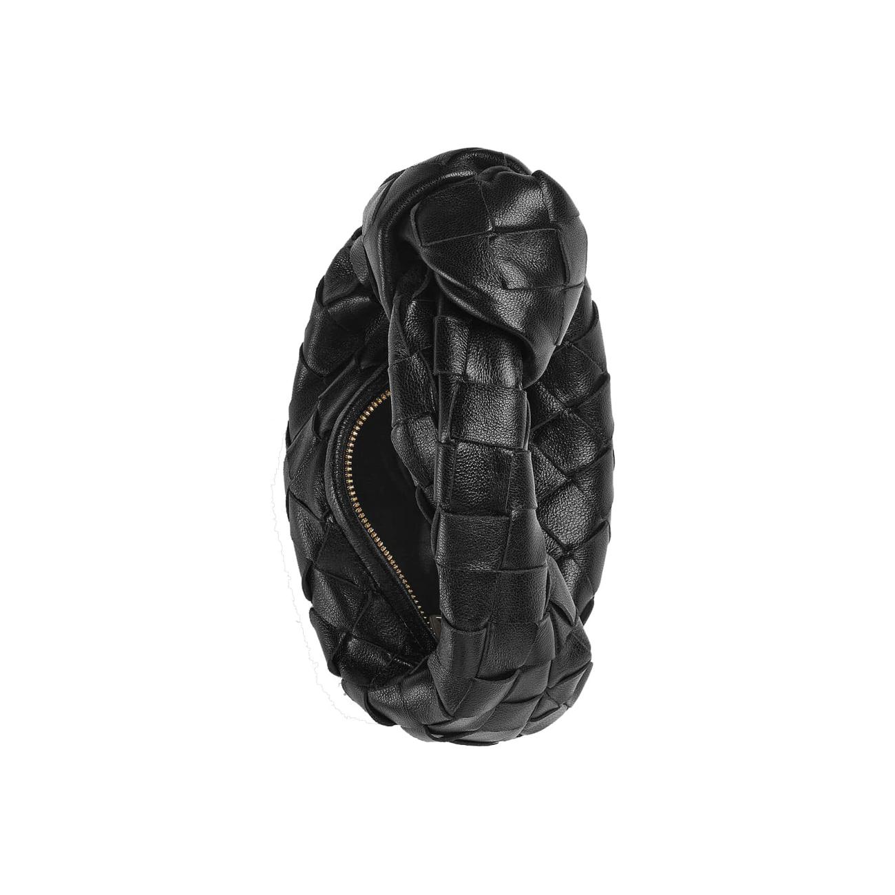 Bottega Veneta Candy Leather Jodie Black