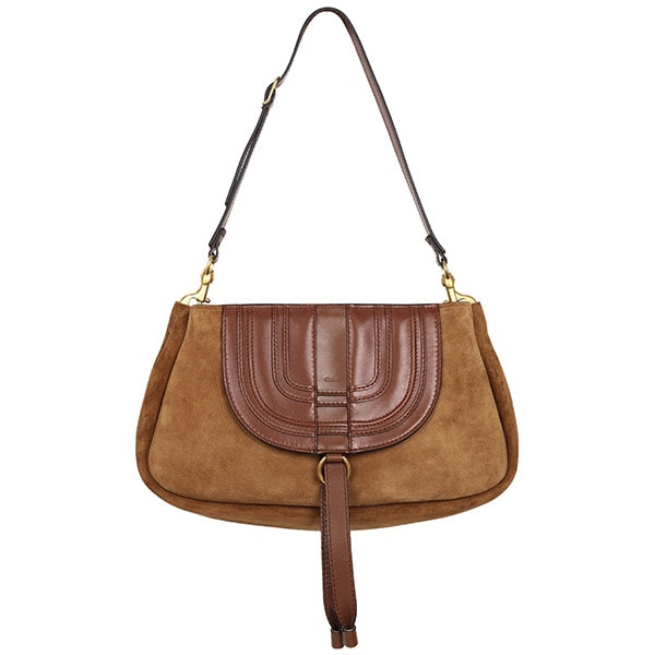 Caramel Marcie Clutch Shoulder Bag