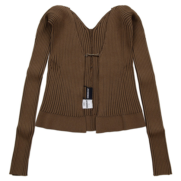 Brown Le Mayu Pralou Cardigan