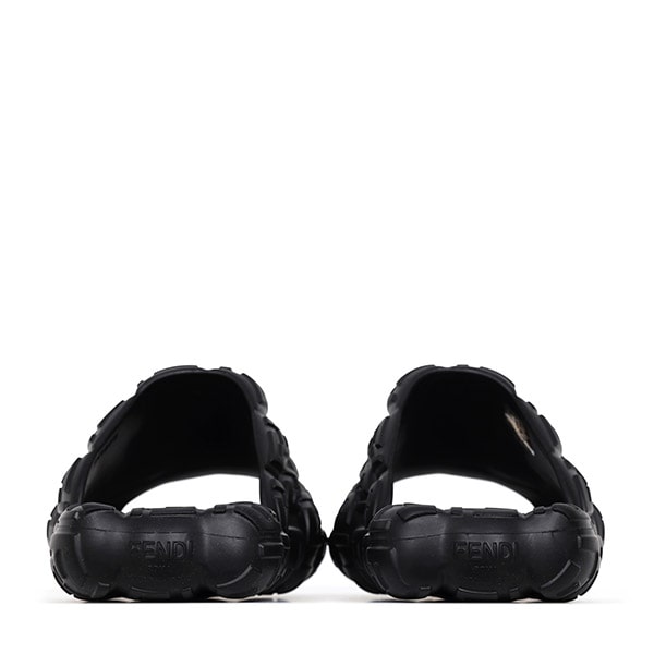 Black FF Cloud Slide Sandal